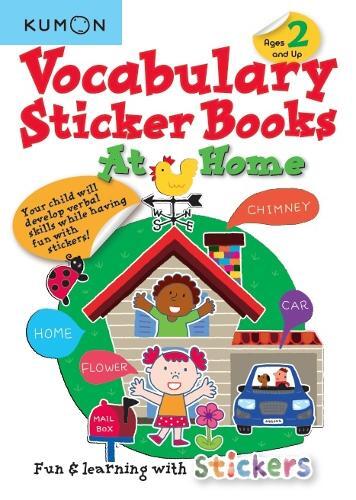 Thumbnail - Vocabulary Sticker Books: At Home (taschenbuch)