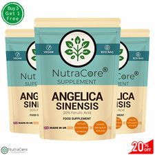 Angelica Sinensis 5500mg Capsule-( 100mg Ferulic)- PMS Relief, Estrogen Balance