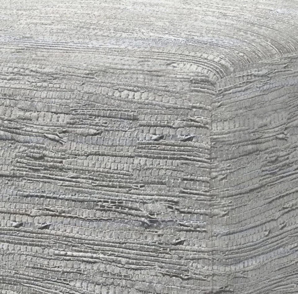 Square Pouf SIMPLIHOME Fredrik Transitional - Image 4 of 4