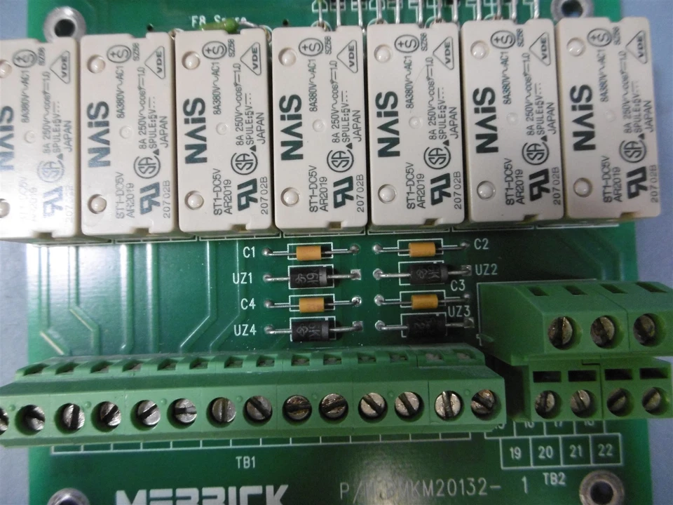 Merrick Merrscale BMKM20132 PC Board REV 9 Backplane Takeout Circuit Board - Image 3 of 4