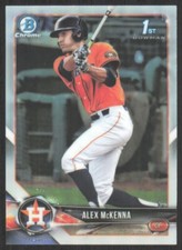 2018 Bowman Draft Chrome Refractor 1st Alex McKenna MLB #BDC-99