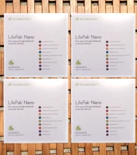 4-Packs  Nu Skin NuSkin Pharmanex Lifepak Nano 60 packets  NEW STOCK  01/2027