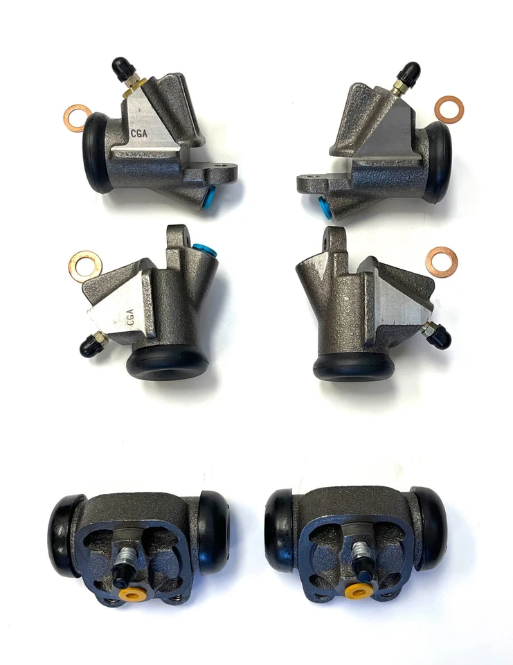 Conjunto de cilindros de roda de freio dianteiro esquerdo e direito Chrysler 1959-1962 - Imagem 2 de 4