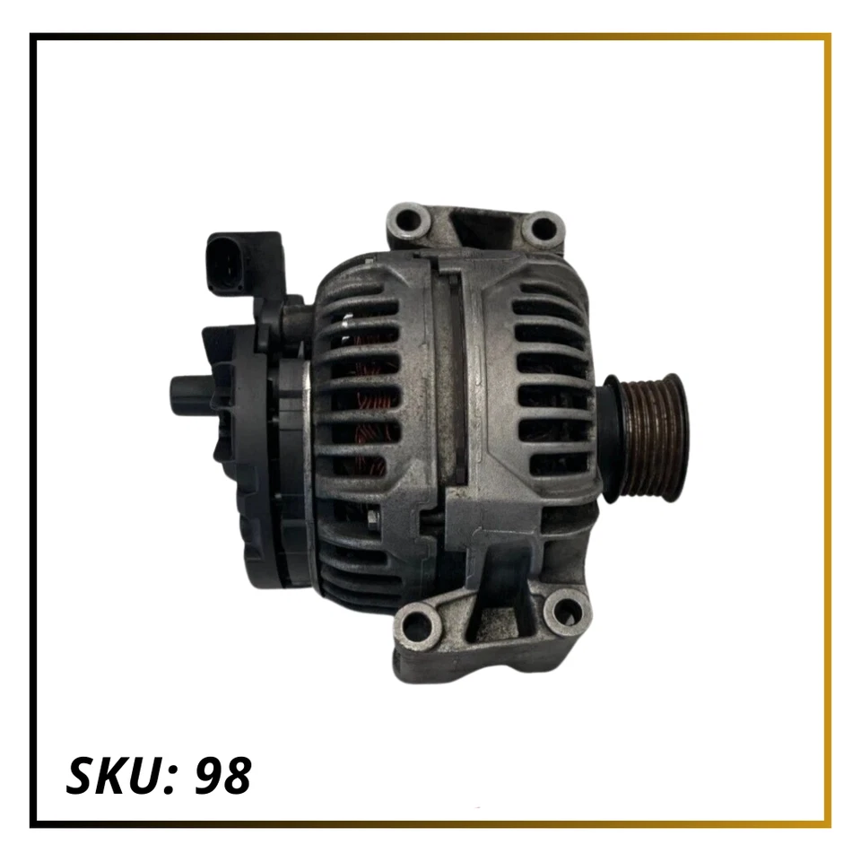 06-11 Mercedes-Benz SLK350 Engine Alternator Generator Assembly Bosch OEM - Image 2 of 4