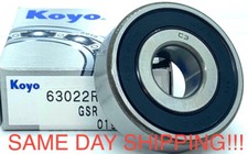 KOYO JAPAN 6302 2RS C3 Deep Groove Ball Bearing, Rubber Sealed 15x42x13 mm