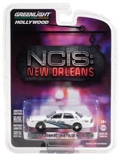 1:64 Greenlight *HOLLYWOOD 39* NCIS New Orleans 2006 Ford Crown Victoria Police