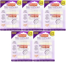 The Doctor's BrushPicks 275 each - 5 Pack = 1375 Brushpicks