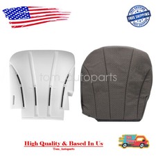 Funda de tela para conductor gris oscuro gris oscuro para 99-02 Chevy Silverado 1500 WT