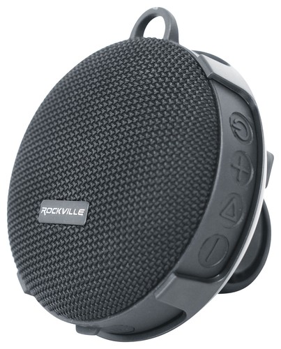 Rockville R-GO 16 Watt Waterproof Portable Bluetooth Speaker+Bicycle Bar Mount