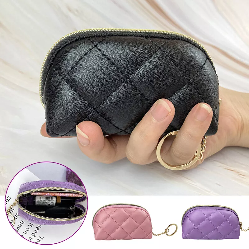 Hand-held Mini Wallet Clutch Bag Coin Purse Key Ring Pendant Bag Simple  Card Bag