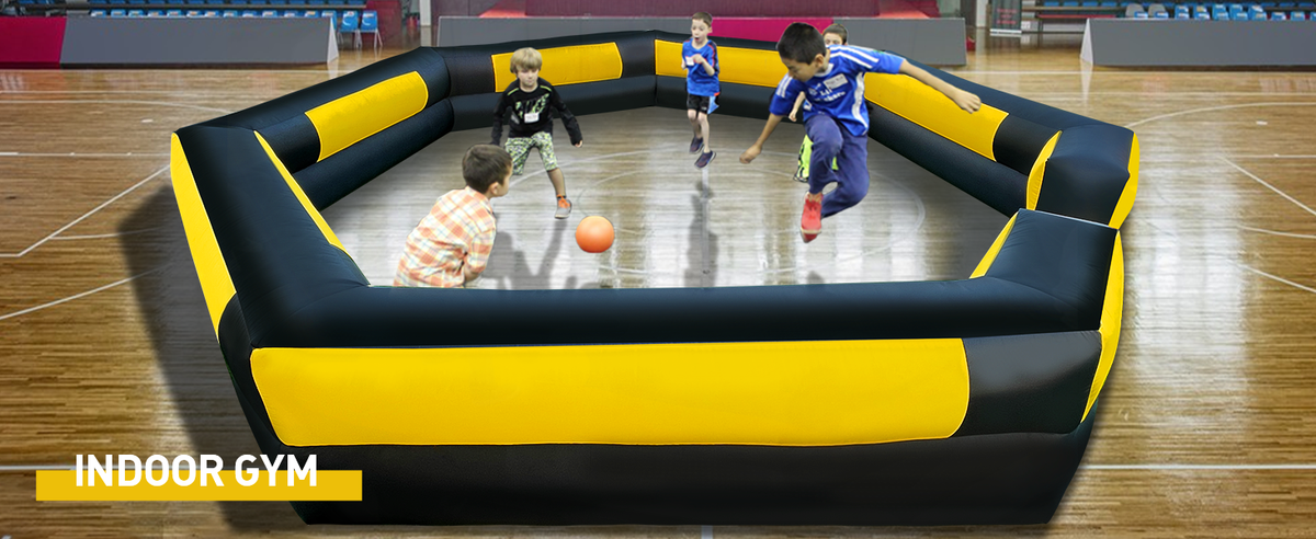 Octagons Play Birthstone Jewelry 20FT Gaga Ball Pit With 400W Blower - Portable ...
