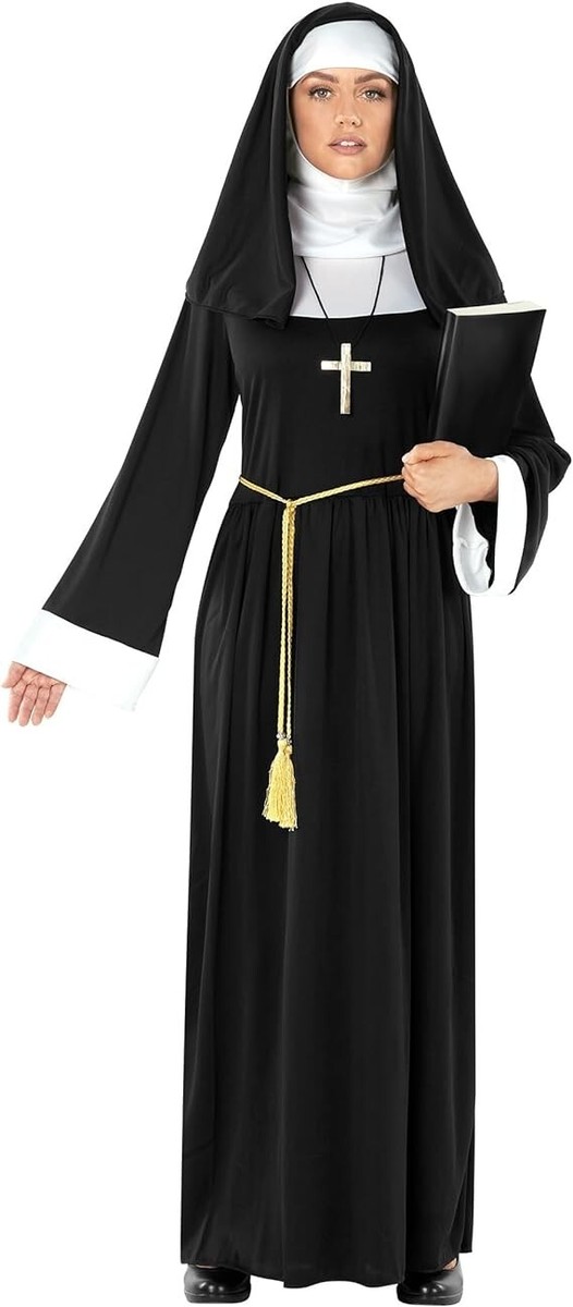 black nun dress Nun Costume  Smiffys