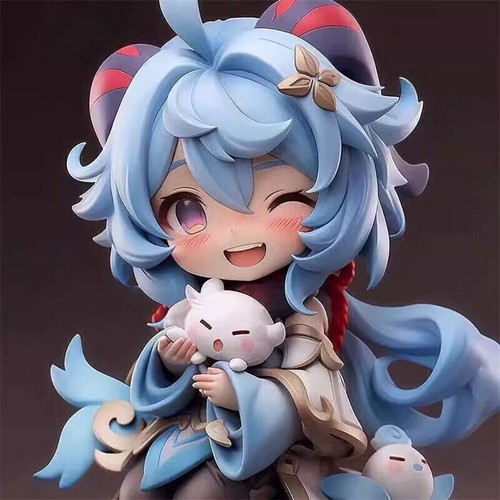 New Anime 16cm Genshin Impact Ganyu Figure Toy PVC Collection Model