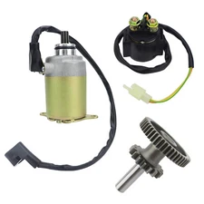 Starter&Idle Gear&Relay for GY6 125cc 150cc Scooter Moped Chinese ATV Go Kart...
