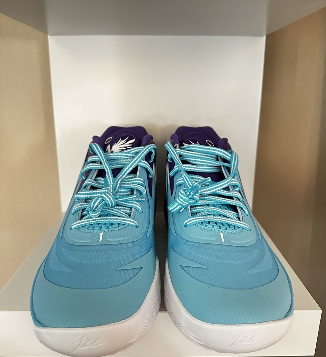 Puma LeMelo Ball MB.02 Queen City Mens Shoes Blue Purple Puma LeMelo Ball MB.02 Queen City Mens Shoes Blue Purple