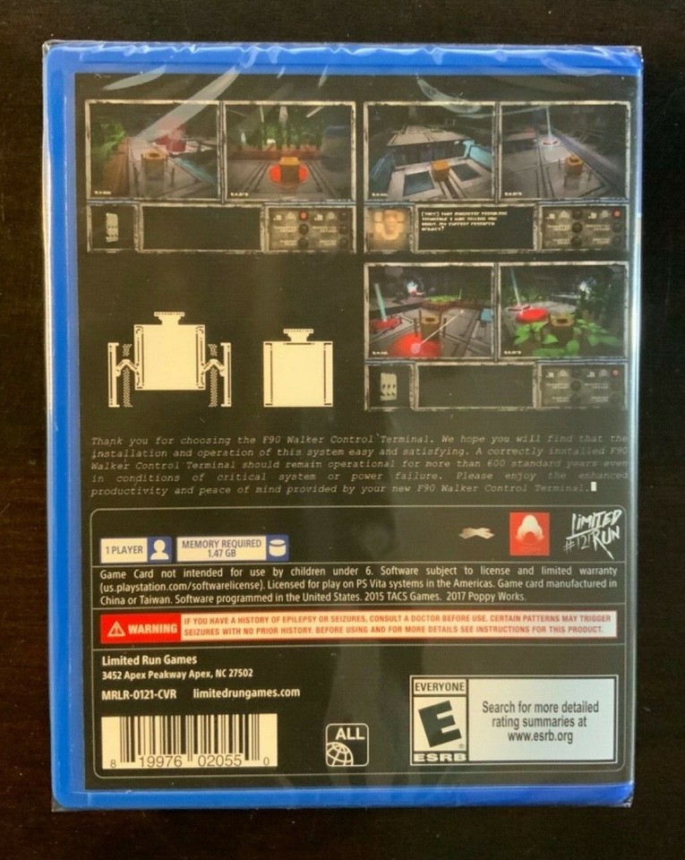 Factotum 90 Sur PS Vita – NEUF Sous Blister – Limited Run Games (LRG)