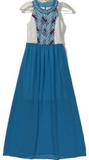 IZgirl Byer size 12 Maxi Long Gown Dress Multicolored