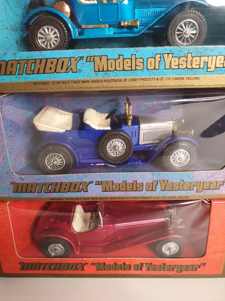 6 x Matchbox Models of Yesteryear All Mix Van & Cars in Boxed Diecast - Imagem 3 de 4