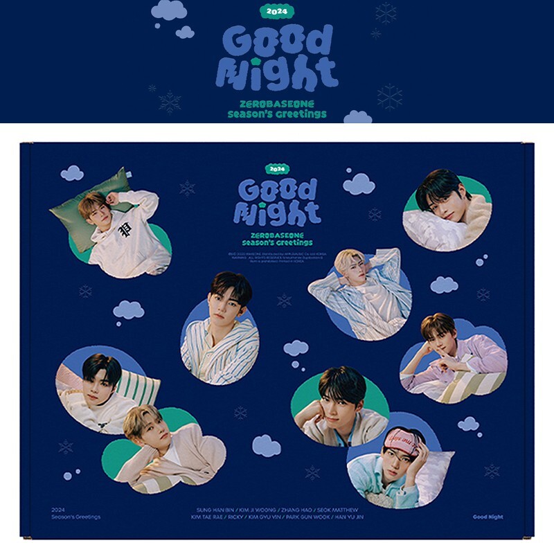 【最終値下】zb1 2024 Good Night シーズングリーティング ZEROBASEONE ZB1 - GOOD NIGHT Official 2024 Season's