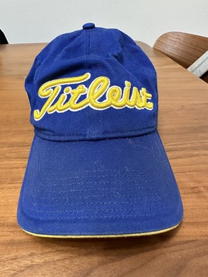 Titleist FJ FootJoy Pro V1 Tour Performance Hat Cap Navy Blue A Flex