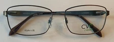Clearvision CVO Blanche Brown Eyeglasses 56/16/140