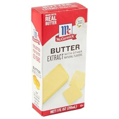 McCormick Butter Extract, 1 fl oz - Natural Flavors for Baking & Cooking