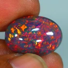 9.71 Cts_MESMERIZING !! 100 % Natural 3D Color Play Solid Welo Black Opal