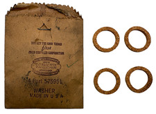 New Old Stock Dust Washer Cork Set For 1948-51 Dodge Truck 575951