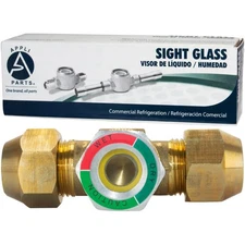 Appli Parts APSG-34 3/4 in Sight Glass and liquid moisture indicator Flare conne