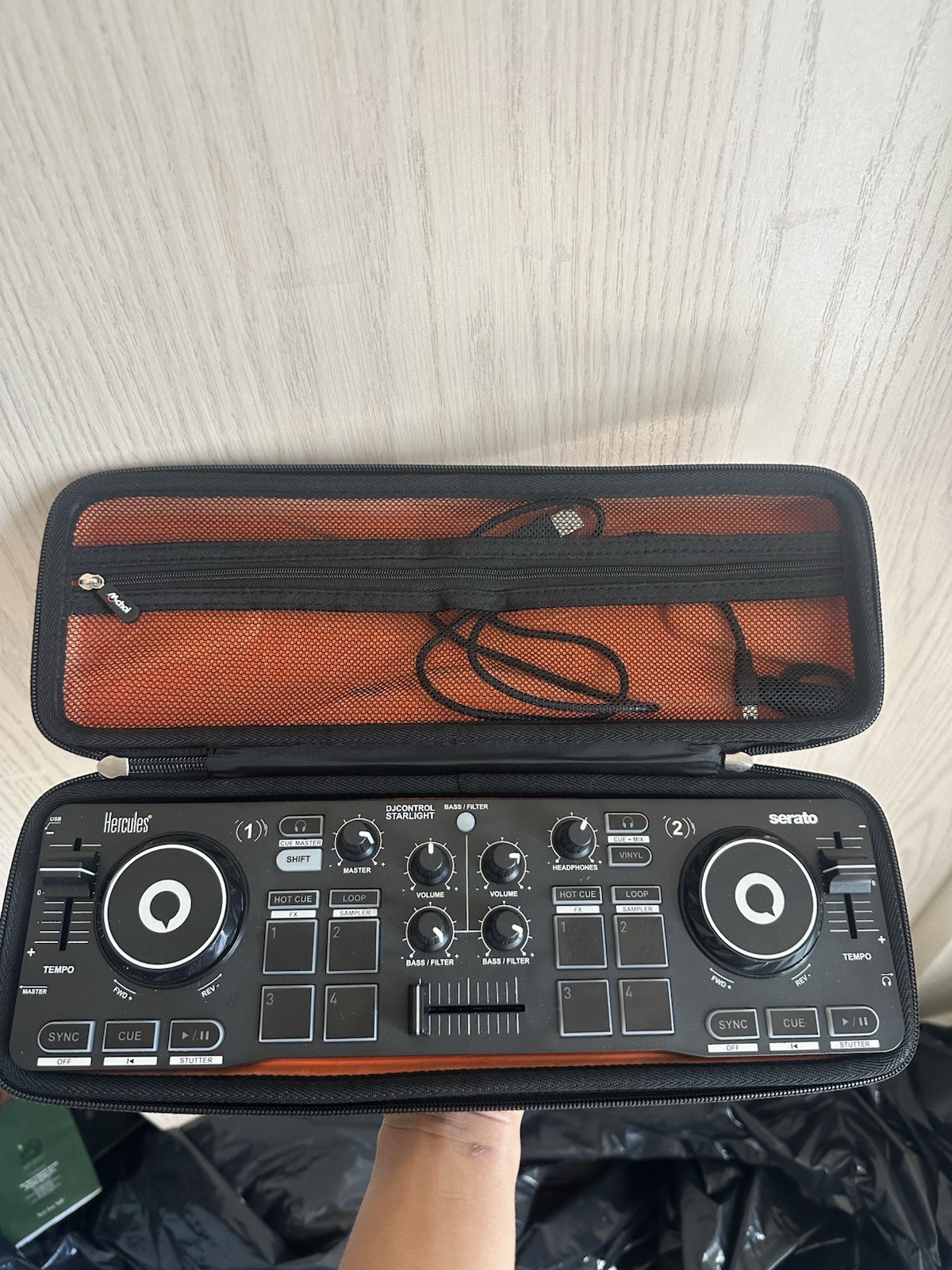 Hercules DJControl Starlight Portable USB Controller