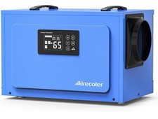 60L Commercial Dehumidifier for Crawl Spaces & Basements with Drain Hose, Indust