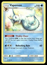 Pokemon Vaporeon Cosmic Eclipse 42/236 UC NM/M on eBay