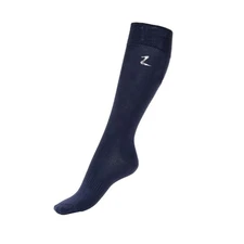 HORZE Lightweight Bamboo Equestrian Riding Knee Socks, Black, M 9.5-11