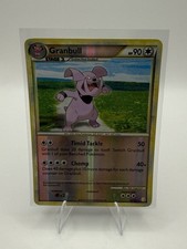 Pokemon - Granbull - 22/123 - Reverse Holo Rare - HeartGold SoulSilver 2010