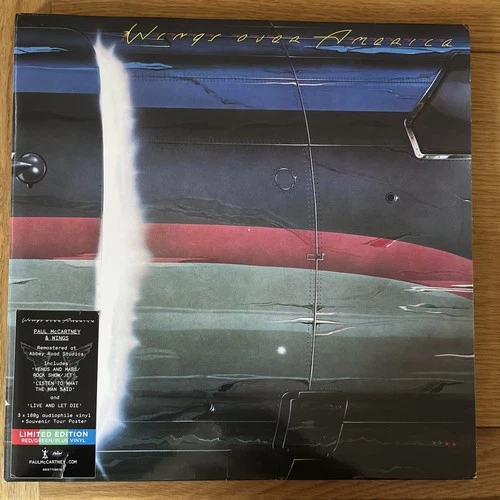 Paul McCartney WINGS OVER AMERICA 180g COLOUR VINYL Triple LP - The Beatles