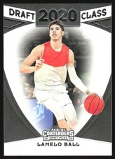 2020-21 Contenders Draft Picks Draft Class LaMelo Ball RC #4 Charlotte Hornets