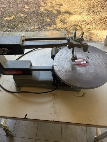 Delta 16" Variable Speed Scroll Saw Model 40-540 Woodworking Power Tool - Tested