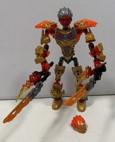 LEGO BIONICLE: Tahu-Uniter of Fire (71308) Complete W Instructions & weapons