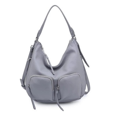 Moda Luxe Marla Hobo Bag - Gray