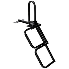 Foldable Pickup Truck Tailgate Two-Step Ladder Universal Fit,Drilling Hex Screws