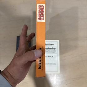 Championship Tennis Intellivision INTV/Nice Ideas CIB Complete in Box w/Manual