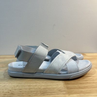 ECCO Damara Womens Sandal Size US 5-5.5M EUR 36 Powder Blue Shoes