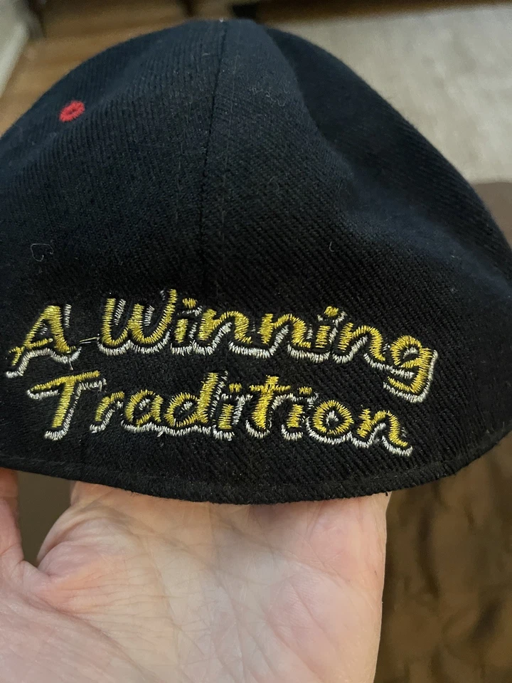 VTG Nebraska Cornhuskers Hat Cap ‘94 ‘95 National Champions Wool Blend Sz 7 1/8 - Image 3 of 4