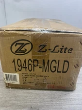 Z-Lite 1946P-MGLD Cayden 1 Light 6.5 inch Modern Gold Pendant Ceiling Light