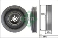 Schaeffler INA Riemenscheibe Kurbelwelle 544 0102 10 FüR VW Audi Phaeton 3D1 3D2