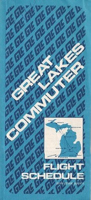 Great Lakes Commuter timetable 1972/07/01
