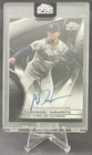 2026 Topps Chrome Black Yoshinobu Yamamoto Ivory Autographs (Raw)