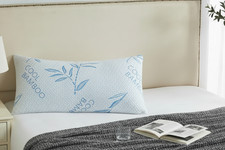 Bamboo King Size Bed Pillow, Adjustable Thickness and Firmness, Machine Washable