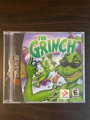 THE GRINCH - Sega Dreamcast - New Factory Sealed Y-fold Seal