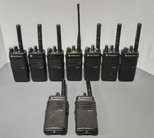 Motorola XPR 3300e AAH02RDC9VA1AN UHF 403-512/527 Digital Radios Lot of 9 Read